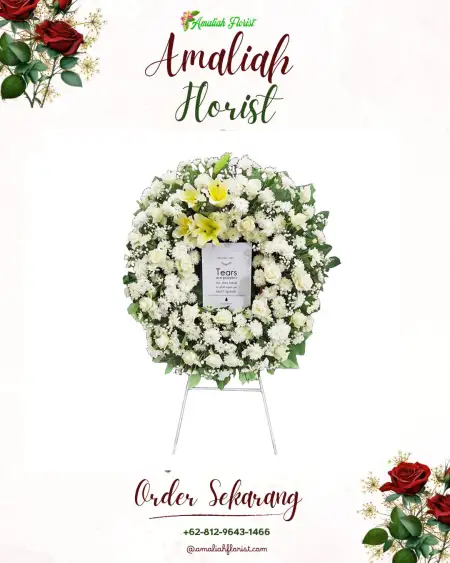 Krans Bunga Duka Mulyosri